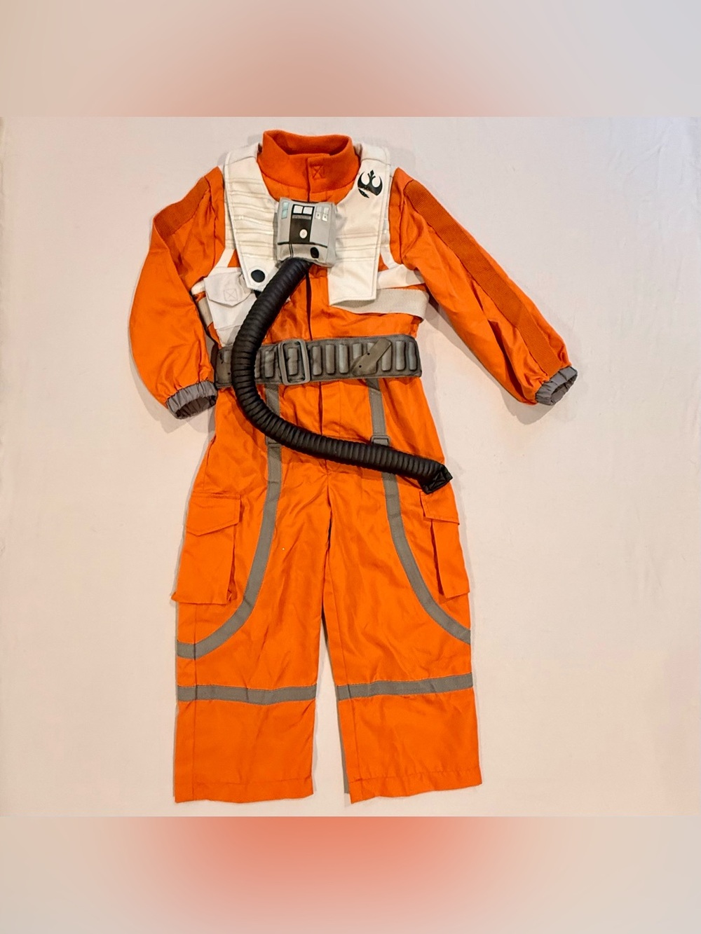 New Poe Dameron Halloween Costume Boys 4 Fighter Pilot Star Wars: The Last Jedi